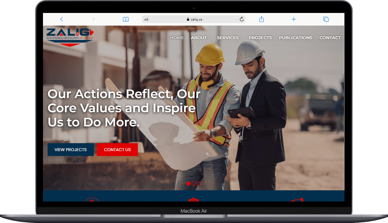 Our Project - website development in Brisbane