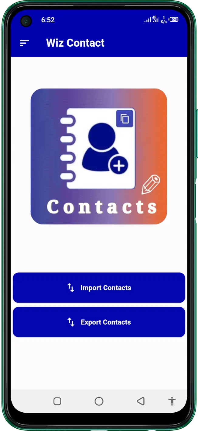 WIZ Copy Contacts App